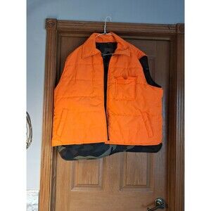 Northwest Territory Insulated Hunting Vest Camo‎ & Blaze Orange Mens size XL